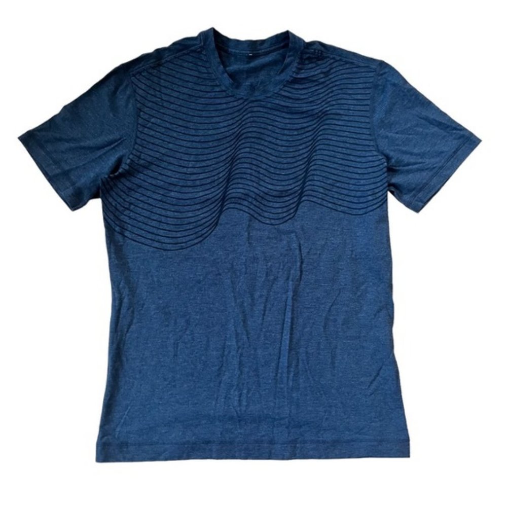 Gray Lululemon Men's Short Sleeve Tshirt